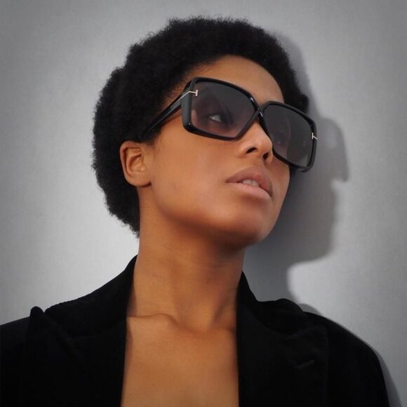 NEW TOM FORD SUNGLASSES YVONNE TF1117 66G RED WOMEN FT1117 66G main image 7